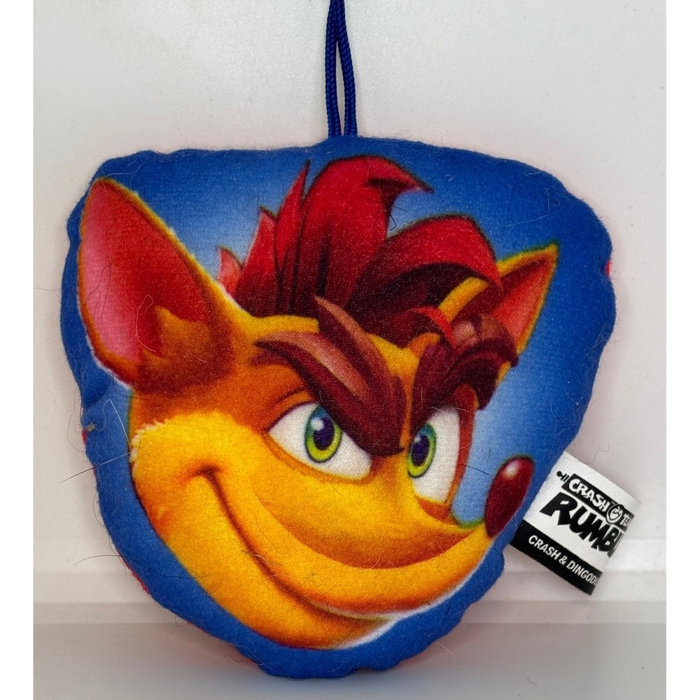 McDonalds Crash Team Rumble Crash & Dingodile Plush Happy Meal Toy 2023